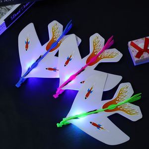 Venta al por Mayor de Espadas Voladoras Luminosas, Cohetes, Flechas de Resortera con Luces Azules, Juguete para Exteriores Hecho de Plástico, Idea de Regalo Perfecta - Product Image 4