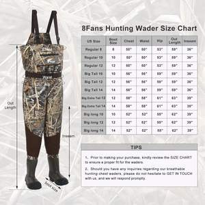 Bottes <span class=keywords><strong>de</strong></span> <span class=keywords><strong>chasse</strong></span> respirantes pour hommes 8 Fans avec isolation 1000G et doublure isolante amovible Duck (Next Camo 8-14) - Product Image 5