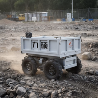 Véhicule tout-terrain télécommandé 4x4 pour chantier industriel d'ingénierie électrique