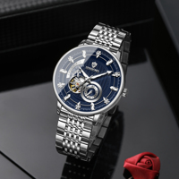 BINBOND 2026 Nuevo Modelo Original Relojes de Lujo para Hombre Correa de Acero Resistente al Agua Reloj Mecánico Luminoso para Hombre