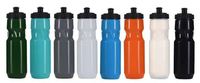 Produsen membuat olahraga botol air kapasitas besar untuk olahraga sepak bola botol air plastik stiker Logo khusus
