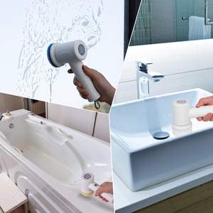 Cepillo de Limpieza Eléctrico de Fábrica, Cepillo Giratorio Personalizado para Cocina y Baño, Cepillo de Limpieza Inalámbrico Portátil Recargable - Product Image 6