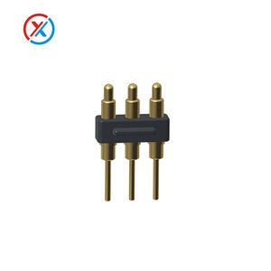 Conector pin POGO de alta corriente 3A, Latón chapado en oro, sin plomo, resorte cargado, pie de resorte, conector PIN POGO - Product Image 1