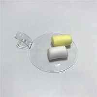 Supports à gâteaux miniatures jetables en plastique et petites assiettes à dessert personnalisables sans BPA pour l'emballage alimentaire de fête