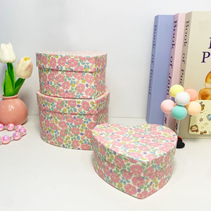 Scatola regalo regalo floreale di lusso stile pastorale europeo di lusso con scatola regalo confezione per profumo di fiori e candele - Product Image 3