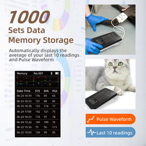 손바닥 크기의 가정용 반려동물 혈압계 (강아지, 고양이용 디지털 NIBP 수의학 모니터, 내장 배터리 포함) - Product Image 5