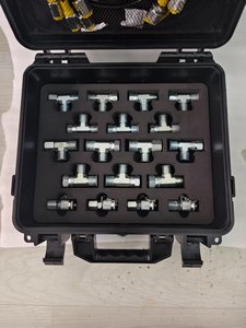 HongWang 5 <b>Gauge</b> Hydraulic Pressure <b>Gauges</b> Set for Excavator Construction Use Pressure <b>Measurement</b> <b>Tool</b> - Product Image 3