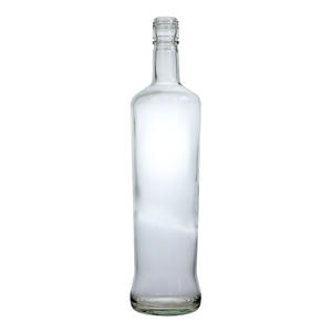 Botella de Vidrio Transparente de Lujo de 700ml/750ml para Whisky, Vodka, <span class=keywords><strong>Brandy</strong></span>, Ginebra y Licores, con Etiqueta Personalizada en Relieve y Tapa de Rosca - Product Image 4