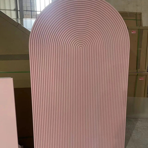 Pvc רקע ורוד לוחות במה חתונה הספק קישוט - Product Image 1