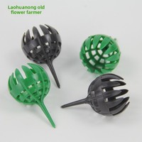 Engrais à libération lente en boîte avec couvercle pour plantes en pot, bonsaïs, Osmocote, panier d'alimentation pour jardinage, fournitures pour jardins botaniques