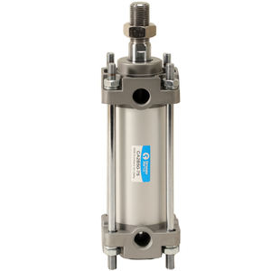 Cilindro de aire de la serie CA2B de <span class=keywords><strong>Parker</strong></span> Pistón articulado mecánicamente y estructura sin vástago con componentes de cojinete de núcleo - Product Image 2