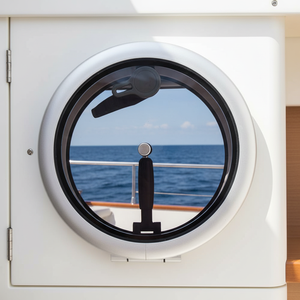 Fenêtre de bateau en aluminium de haute qualité, <span class=keywords><strong>trappe</strong></span> de pont ronde en acrylique - Product Image 1
