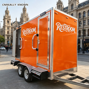 Baño Móvil de Lujo Totalmente Equipado, Remolque de Baño Portátil y Duradero con VIN DOT para Eventos - Product Image 5