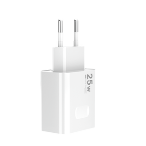 อะแดปเตอร์ชาร์จเร็ว 25W PD USB C หัวปลั๊กแบบ EU สำหรับ Samsung S24 S25 Ultra <span class=keywords><strong>iPhone</strong></span> 15 16 Pro Max ชาร์จเร็วสำหรับการเดินทาง - Product Image 2