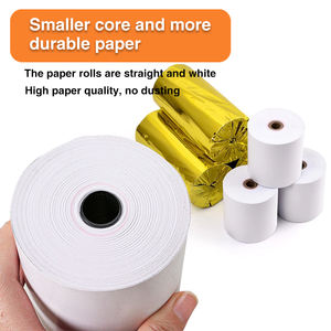 Rollo de Papel Térmico de Alta Calidad 80x80mm Sin BPA para Impresora POS, Caja <span class=keywords><strong>Registradora</strong></span>, Etiquetas de Envío y Recibos de Tienda - Product Image 2