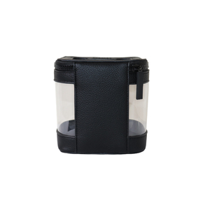 Organisateur de voyage portable en EVA transparent personnalisé OEM pour sac, avec fermeture à cordon et boucle, noir, 12+ compartiments - Product Image 5