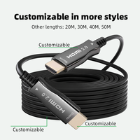 Câble HDMI Micro 2.0 WISTAR à Fibre Optique 4K 60Hz 20M 30M 40M 50M pour Home Cinéma Haute Définition