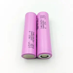 Grosir INR 18650 30Q 15A 3.7v baterai 18650 3000mah baterai lithium 3.7v baterai li-ion 20A tingkat Samsung untuk sepeda listrik