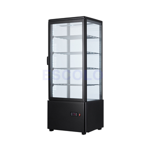 Dọc Cooler với 4 Side Glass bánh Showcase dọc bánh hiển thị tủ lạnh trường hợp Deli tủ - Product Image 1
