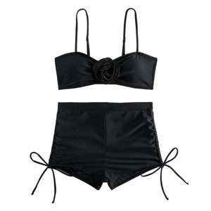 OUTPACE - Conjunto de Bikini de 2 Piezas con Estampado Floral y Volantes para Mujer y Niña, Venta Directa de Fábrica - Product Image 1