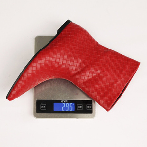 Wholesale Price Women's Braided <b>Flat</b> Heels Ankles Boots Solid on Shoes <b>Pointed</b> <b>Toe</b> Solid Short Booties - Product Image 6