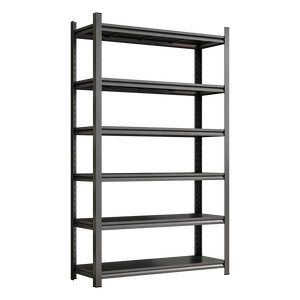 Magazzino USA: 6 Scaffali Resistenti alla Corrosione <span class=keywords><strong>e</strong></span> Rastrelliere Metalliche per Stoccaggio, Disponibili in Stock Locale - Product Image 1