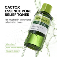 Tonique hydratant à l'extrait de cactus adapté à tous les types de peau, effet apaisant, hydratant et rafraîchissant