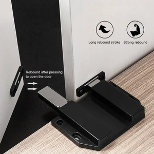 Revestimiento Moderno para Puertas de Armarios de Plástico con Cierre Magnético a Presión y Abrepuertas por Presión para Lavandería - Product Image 3