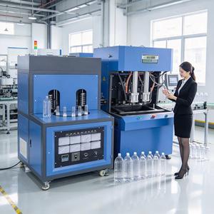 Máquina Sopladora de Botellas Semiautomática de Fácil Operación para Bebidas, Alta Productividad - Product Image 1