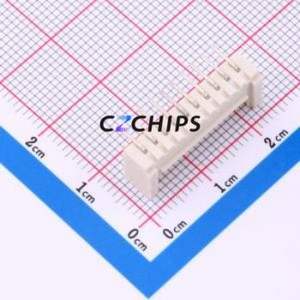 ZX-HY2.0-10PWZ-GW Wire-to-<b>Board</b> <b>Pin</b> Header Bent Lead Through Hole,P=2mm Connector 1x10P 2mm Right Angle Insert HY - Product Image 2