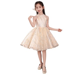 Precioso vestido <span class=keywords><strong>de</strong></span> actuación <span class=keywords><strong>de</strong></span> piano para niñas <span class=keywords><strong>de</strong></span> lujo elegante niña princesa fiestas C Show vestido <span class=keywords><strong>de</strong></span> anfitriona - Product Image 5