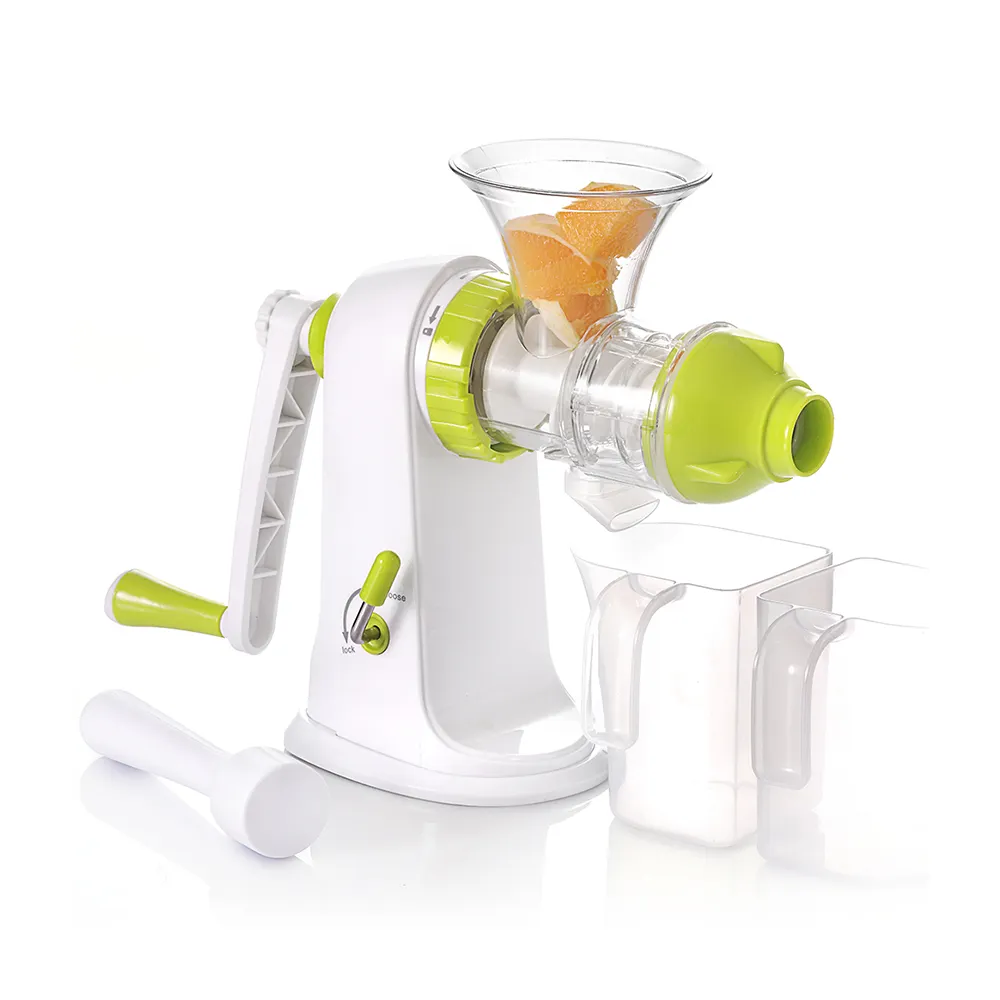 Best price home multi functional portable plastic vegetable fruit orange hand manual juicer