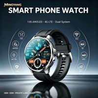 Smartwatch con Display AMOLED da 1,95 Pollici, Fotocamera Laterale Rotante, GPS, NFC, IP67K, Batteria da 2100mAh, Sistema Dual, Supporto OEM ODM