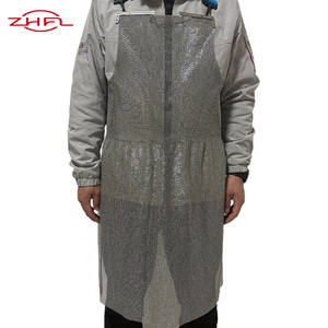 Delantal de Acero Inoxidable Resistente a Químicos, Delantal Protector Contra Cuchillas Afiladas para la Industria Pesquera, Delantal de Tejido Liso de Alta Durabilidad - Product Image 1