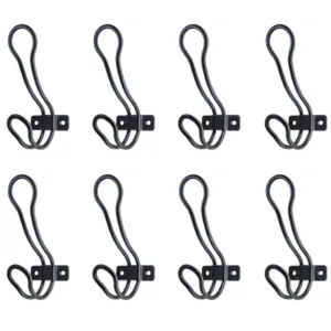 10PCS Single Coat Hooks Wall Mounted Wall Mounted Hooks Coat Rack Coat Hook  Rack