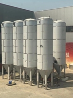 Tanque de Fermentación de Acero Inoxidable de 3000L-5000L, Duradero, con Control PLC, para Cerveza y Alcohol, Unidad de Fermentación Profesional Llave en Mano