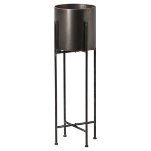 Jardinière en métal fabriqué à la main meilleure vente à la mode fleur Vase jardinière métal en fer haute finition Pot pour plante - Product Image 2