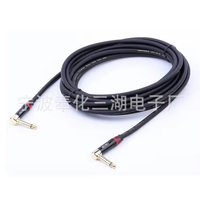 Cable de Audio Dorado de Alta Calidad ABCCABLS para Guitarra e Instrumentos Musicales, Conector RCA 6.35 6.3 6.25, Accesorios con Certificación Rohs y CE
