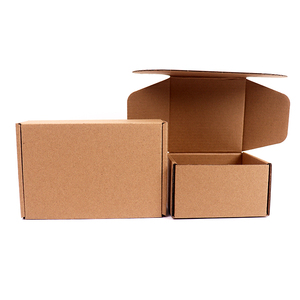 Folding plain color storage empty box Corrugated packing carton box customized mailer shipping packaging boxes