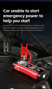 Nouvelle batterie de voiture au lithium multifonctionnelle, alimentation de secours, <span class=keywords><strong>chargeur</strong></span> sans fil <span class=keywords><strong>mobile</strong></span>, 12V 8000 mAh, démarreur de voiture, <span class=keywords><strong>booster</strong></span> de démarrage - Product Image 5