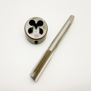 ชุดเครื่องมือต๊าปและไดเว่น Weichen 8V1 เหล็กกล้าความเร็วสูง สำหรับงานซ่อมวาล์ว (แบบมือขวา) - Product Image 1