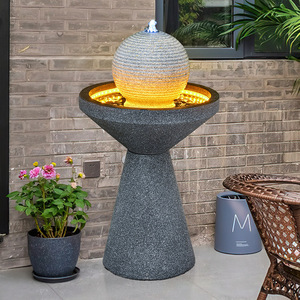 Fuente de Agua Decorativa para Patio Quanfangyuan, Fuente de Piso Circulante, Decoración para Jardín y Villa - Product Image 2