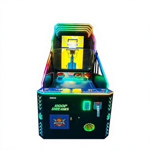 Máquina de Juego de Baloncesto Arcade HGR Amusement Basket Ball Hoop Dreams con Pantalla LCD de 55 Pulgadas, 1 Jugador, Construcción de Plástico - Product Image 1