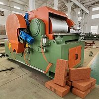 Máquina Trituradora de Doble Rodillo de Alta Precisión, Equipo de Trituración de Arcilla Superfina para Proyectos de Fábricas de Ladrillos de Gran Producción en el Extranjero