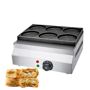 Équipement de cuisine commerciale 6 trous gaufre Telur <span class=keywords><strong>Burger</strong></span> Machine 220V électrique Egg <span class=keywords><strong>Burger</strong></span> Maker - Product Image 1
