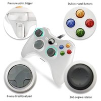 Controlador de juegos USB con cable para Xbox 360 Win 7/8/10 PC Joystick & Mando Gamepad Console Joypad