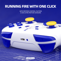 Manette de jeu sans fil HX pour mobile et PC, manette de console de jeu PC, manette sans fil PRO pour N Intendo S Witch Phone Ps-5