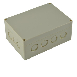 กล่องรวมสัญญาณกันน้ำพลาสติก ABS IP65 สีเทาอ่อน - Product Image 1