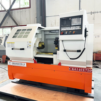 Torno CNC Horizontal CK6140 para Capacitación en Talleres de Mantenimiento, Máquina Herramienta de Alta Resistencia para Procesamiento de Metales