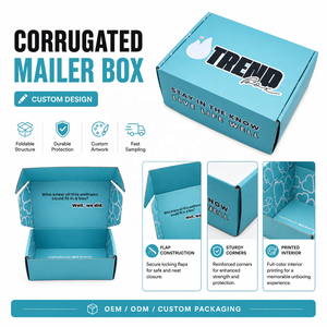 Luxury Custom Printed Mailer <strong>Box</strong> Corrugated Packaging Ocean Calm Travel Kit <strong>Wellness</strong> <strong>Subscription</strong> Self-Care Designed <strong>Box</strong> Carton - Product Image 2